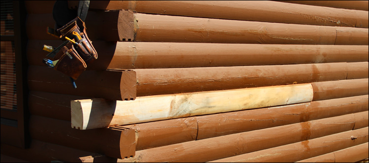 Log Home Damage Repair  Wayne County,  North Carolina