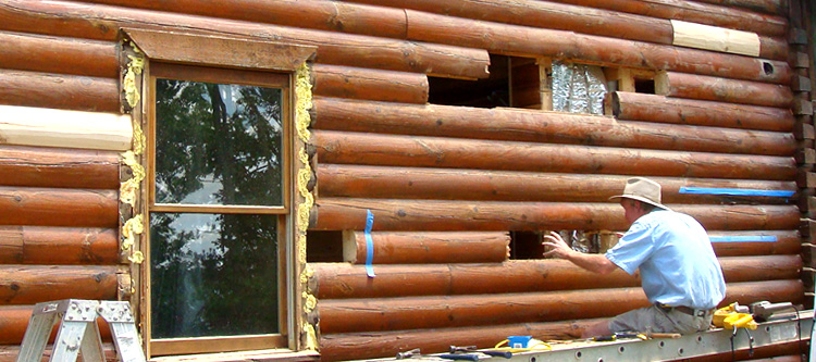 Log Home Repair Pikeville,  North Carolina