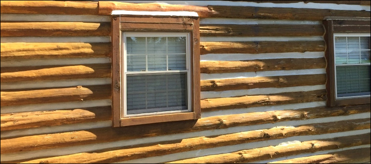 Log Home Whole Log Replacement  Pikeville,  North Carolina